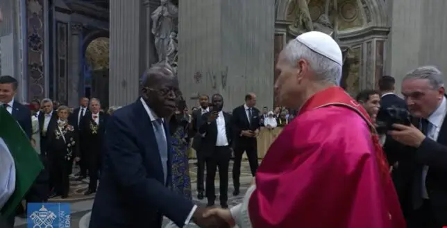 President Tinubu meets Pope Leo XIV in Rome (Photos) 2 President Tinubu meets Pope Leo XIV in Rome (Photos)
