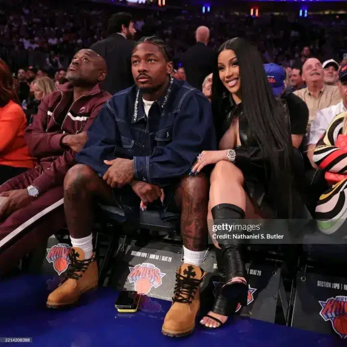 Cardi B and Stefon Diggs Cardi B and Stefon Diggs