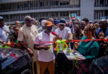 Edo: Okpebholo gifts acting LG Chairmen brand new SUVs after defecting to APC Edo: Okpebholo gifts LG Chairmen brand new SUVs after defecting to APC