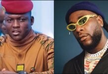 Burkina Faso President Reportedly Declines Burna Boy’s Offer to Host Free Concert
