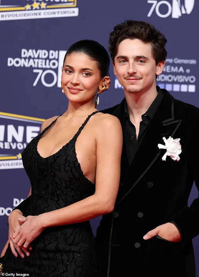 Kylie Jenner and Timothée Chalamet Make Red Carpet Debut at David di Donatello Awards in Rome