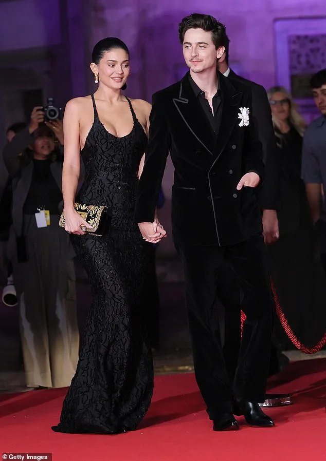 Kylie Jenner and Timothée Chalamet Make Red Carpet Debut at David di Donatello Awards in Rome