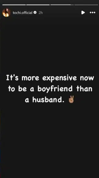 Being a boyfriend now more expensive than a husband – Bbnaija's Tochi 1 Screenshot 2025 05 10 045951.png