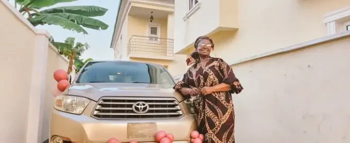 Veteran Actress Jumoke George Receives House, Land, and SUV from Kind Nigerians Veteran Actress Jumoke George Receives House, Land, and SUV from Kind Nigerians