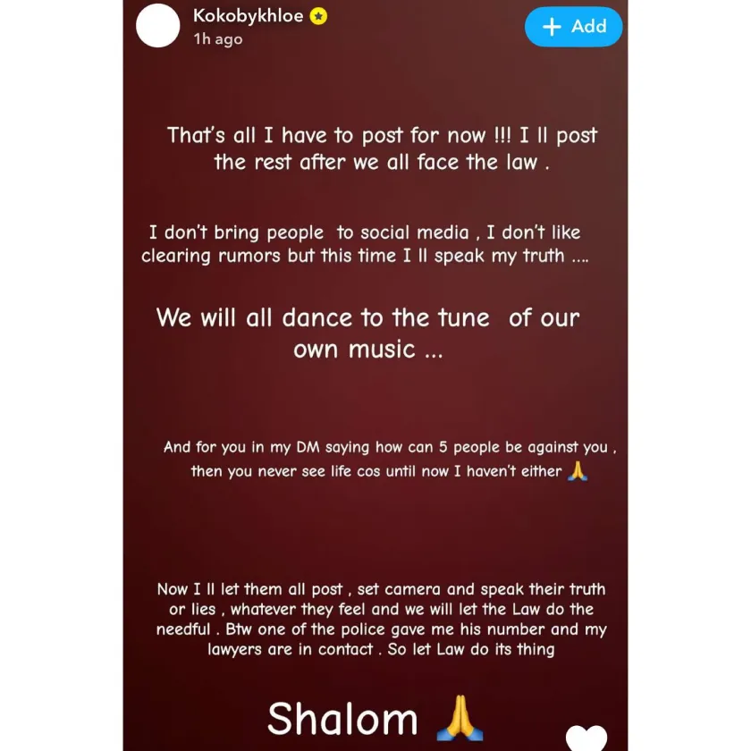 Khloe Abiri Breaks Silence on Assault Allegations in Lake Como