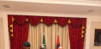 Davido, Governor Adeleke, and Family Pay Courtesy Visit to President Tinubu Ahead of Sallah Celebration