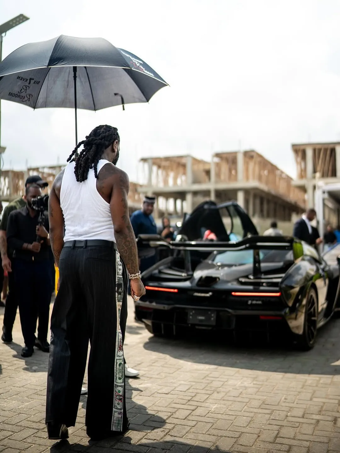 Burna Boy Acquires N3.5 Billion McLaren Senna Supercar, Sparks Online Reactions