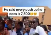 YouTuber Asherkine Gifts ESUT Student ₦375K for Completing 50 Pushups