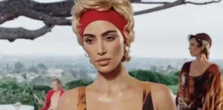 Kim Kardashian Channels 60s Glam for Bold New Roberto Cavalli x SKIMS Swim Campaign