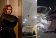 Bolaji Ogunmola Survives Car Crash and Ceiling Collapse