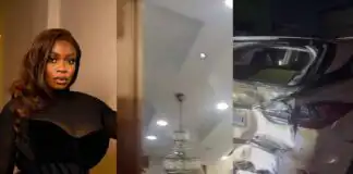 Bolaji Ogunmola Survives Car Crash and Ceiling Collapse