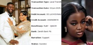 Ruby Ojiakor Receives ₦500K Wedding Gift from Lucy Donalds