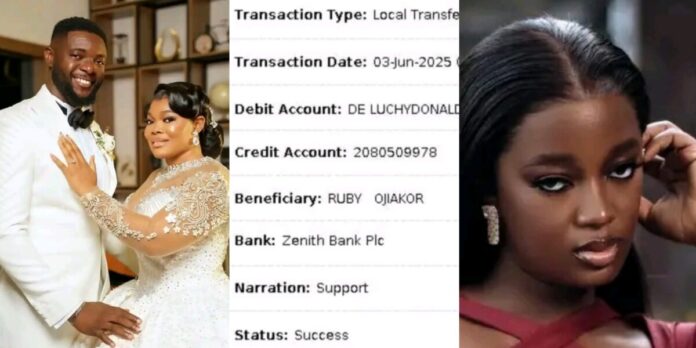 Ruby Ojiakor Receives ₦500K Wedding Gift from Lucy Donalds