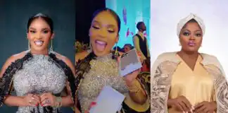 Iyabo Ojo Praises Funke Akindele for Gifting Her a Brand New iPhone at Veekee James’ Birthday Bash