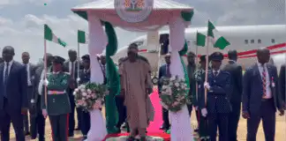 President Tinubu Arrives in Kaduna for Developmental Project Commissioning