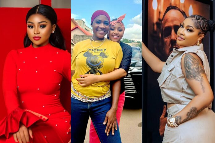 Regina Daniels Blasts Angela Okorie Over Mercy Johnson ‘Forgiveness’ Claim Regina Daniels Blasts Angela Okorie Over Mercy Johnson ‘Forgiveness’ Claim