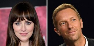 Dakota Johnson and Chris Martin