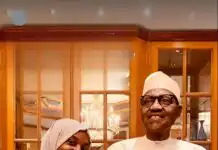 Fatima Buhari in Tears as Former President Muhammadu Buhari's Body Arrives Daura for Burial