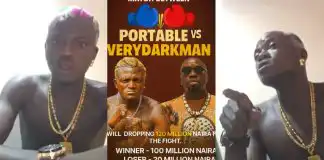 ₦1 Billion or Nothing! – Portable Rejects ₦120M Offer to Box VeryDarkMan