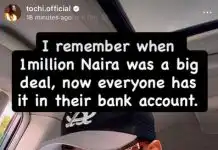 BBNaija’s Tochi Laments Naira’s Decline