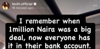 BBNaija’s Tochi Laments Naira’s Decline