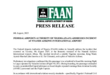 FAAN Addresses Incident Involving K1 De Ultimate at Abuja Airport FAAN Addresses Incident Involving K1 De Ultimate at Abuja Airport