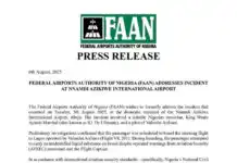 FAAN Addresses Incident Involving K1 De Ultimate at Abuja Airport
