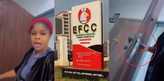 Nigerian Woman Cries Out as EFCC Allegedly Raids Her Home at 4 A.M