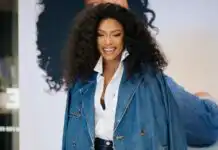 Nomzamo Mbatha Returns as the Face of Levi’s Curvy Campaign
