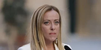 Italian PM Giorgia Meloni
