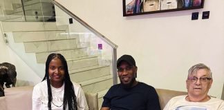 Jay Jay Okocha Hosts Former Super Eagles Coach Clemens Westerhof in Lagos