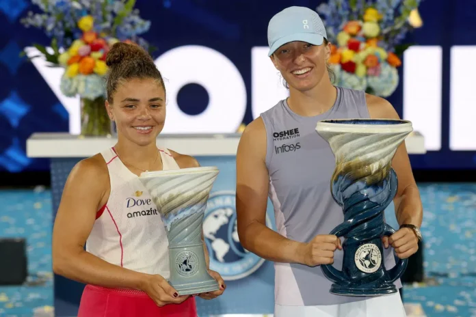 Iga Swiatek Wins Cincinnati Open for the First Time, Defeats Jasmine Paolini in Straight Sets