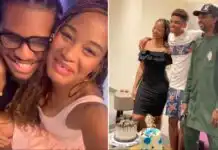 Nwankwo Kanu, Wife Celebrate Son Kachi on 18th Birthday