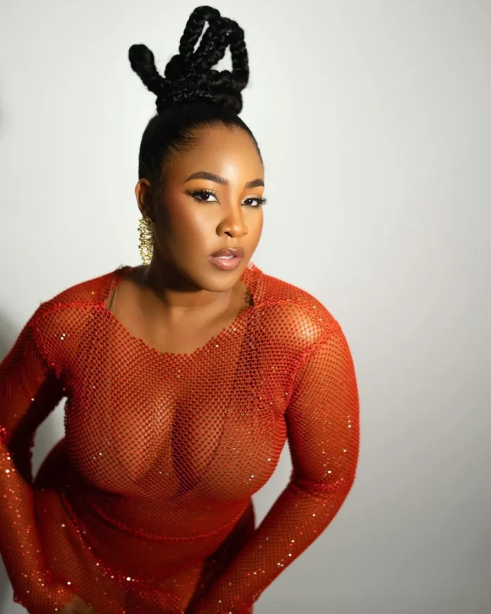 Erica Narrates Ordeal as Flood Takes Over Lagos, Damages Her Car