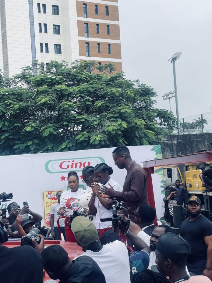 Hilda Baci Attempts New Guinness World Record at Jollof Festival Hilda Baci Attempts New Guinness World Record at Jollof Festival