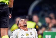 Trent Alexander-Arnold ruled out for 8 weeks after Suffering a muscle Injury in Real Madrid’s Champions League Clash