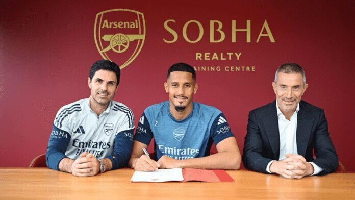 William Saliba Signs New Long-Term Arsenal Contract Until 2030 William Saliba Signs New Long-Term Arsenal Contract Until 2030