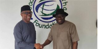 Peter Obi Meets Former President Goodluck Jonathan in Abuja