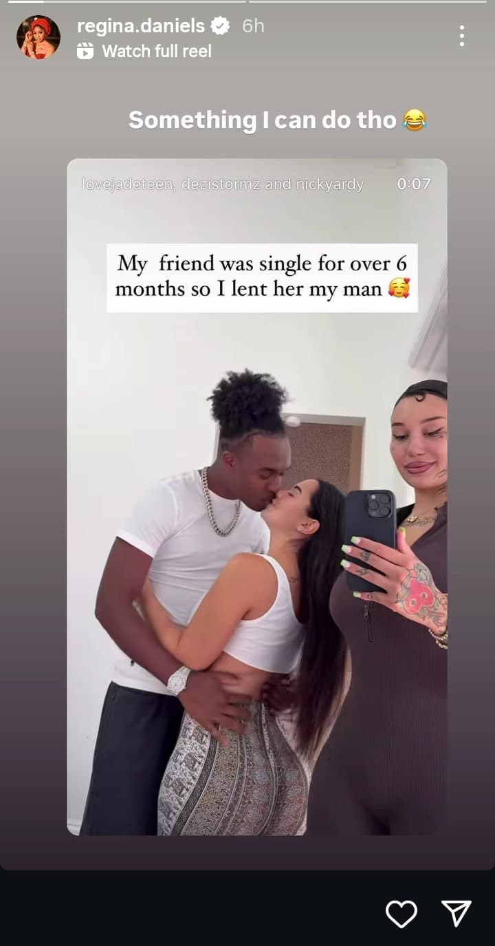 Regina Daniels reveals what she can do for her single friends Kemi Filani blog min 1