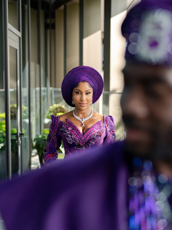British-Nigerian Author Toni Tone Weds Taye9ja in Colorful Lagos Traditional Ceremony British-Nigerian Author Toni Tone Weds Taye9ja in Colorful Lagos Traditional Ceremony
