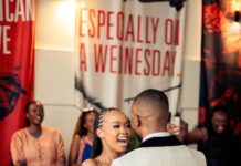 Ntando Duma Celebrates Husband Unarine Rambani