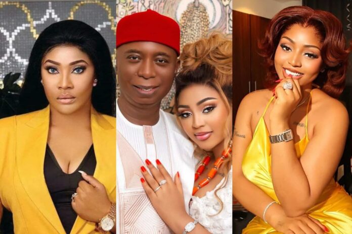 Angela Okorie Speaks Out Against Domestic Violence Amid Regina Daniels’ Marital Crisis
