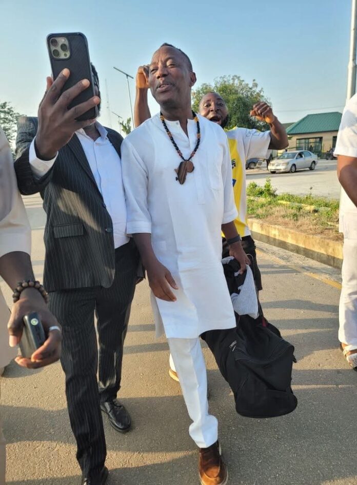 Omoyele Sowore Released From Kuje Prison After Four Days in Detention