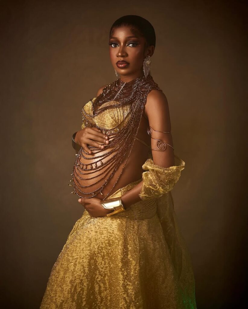 Celyn Ukam Delights Fans with Maternity Photos as She Announces Pregnancy