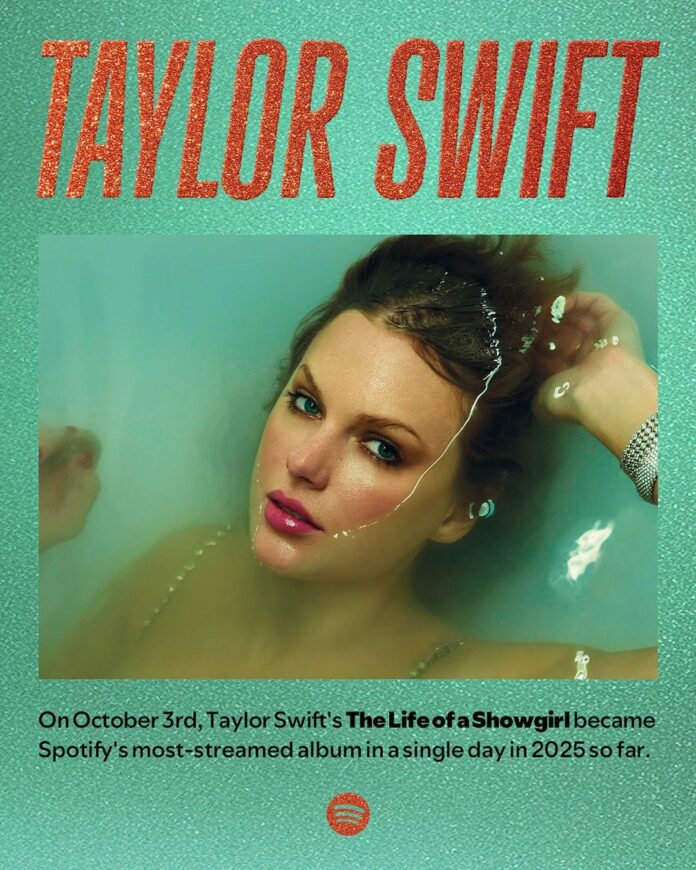 Taylor Swift’s ‘Life of a Showgirl’ Breaks Streaming Taylor Swift’s ‘Life of a Showgirl’ Breaks Streaming