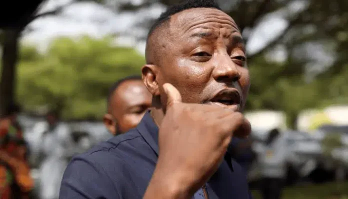 Omoyele Sowore Arrested by Armed Police After Court Appearance for Nnamdi Kanu Omoyele Sowore Arrested by Armed Police After Court Appearance for Nnamdi Kanu