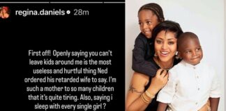Regina Daniels Fires Back at Co-Wife