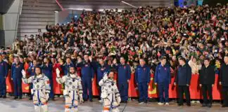 China sends youngest astronaut and mice to space station China sends youngest astronaut and mice to space station