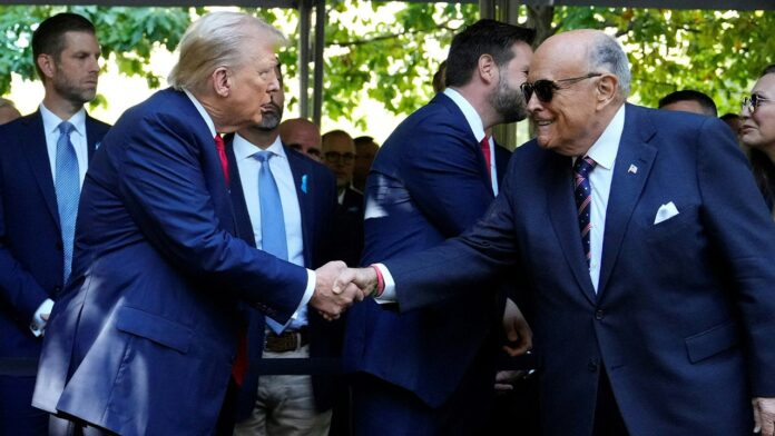 Trump pardons his lawyer Rudy Giuliani and other allies accused of trying to overturn 2020 election Trump pardons his lawyer Rudy Giuliani and other allies accused of trying to overturn 2020 election