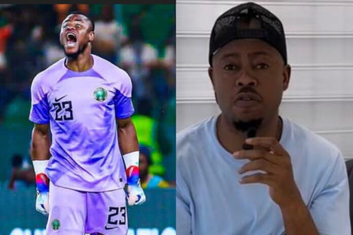 “I will beat you mercilessly” – Nwabali threatens Lege Miami for insulting late father “I will beat you mercilessly” – Nwabali threatens Lege Miami for insulting late father